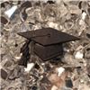 Order  Button - Black School Hat  